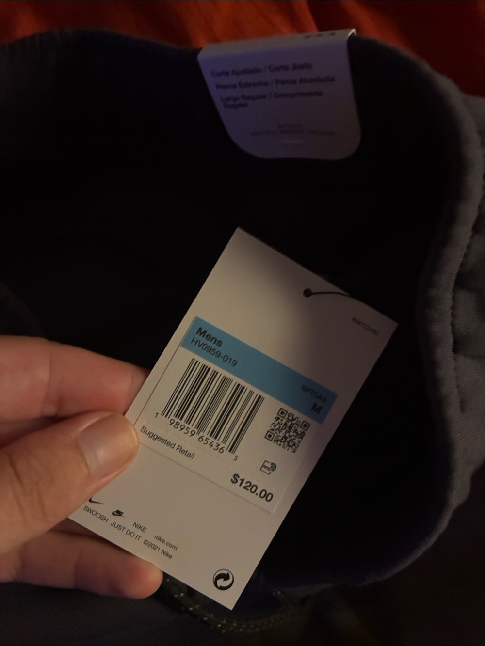 Nike Tech Fleece Drawstring Joggers Pants - Dark Navy mens 2026